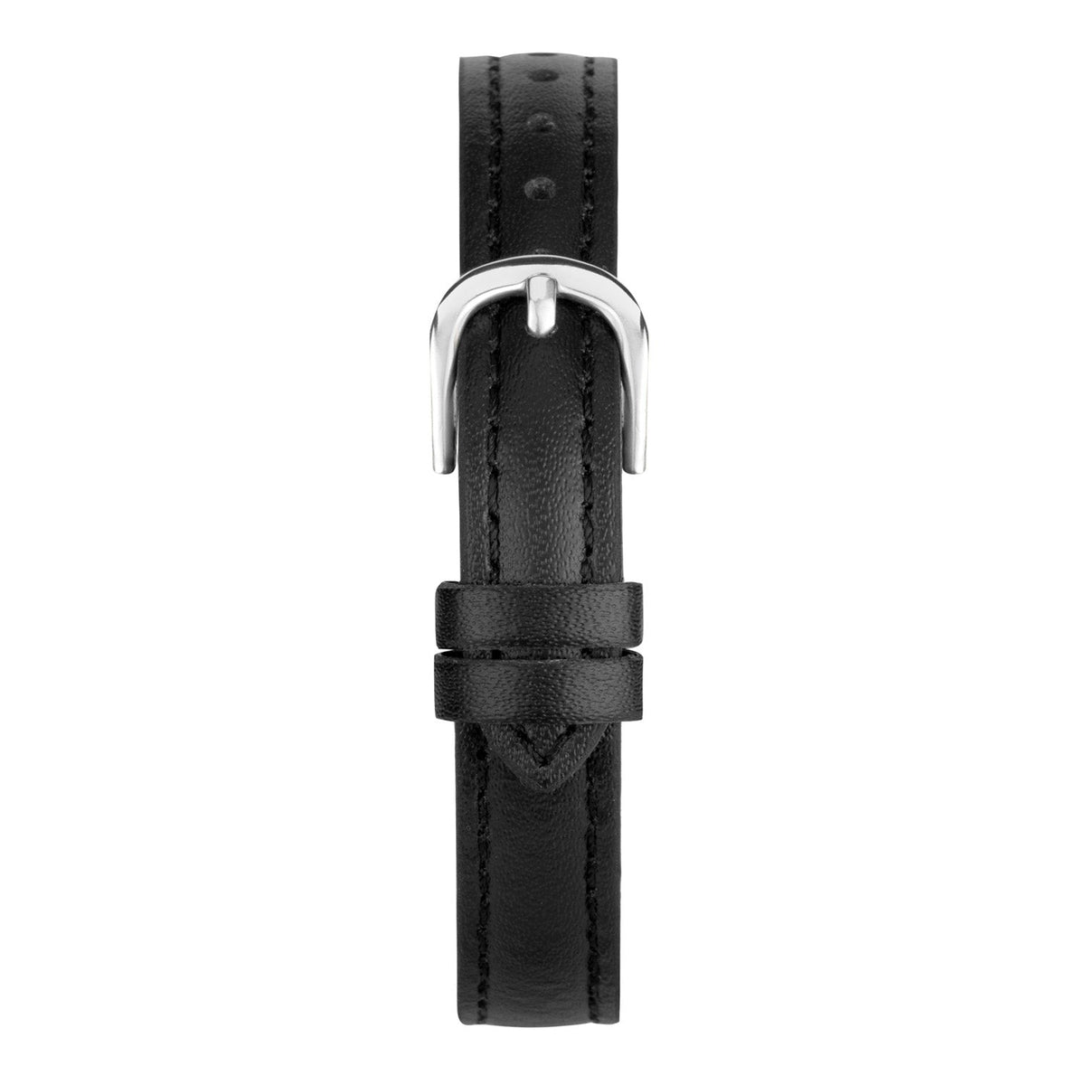 Sekonda Womens Evans White Dial Black Leather Strap 25mm Watch
