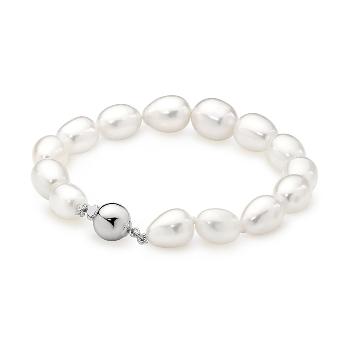 Oval Pearl Bracelet