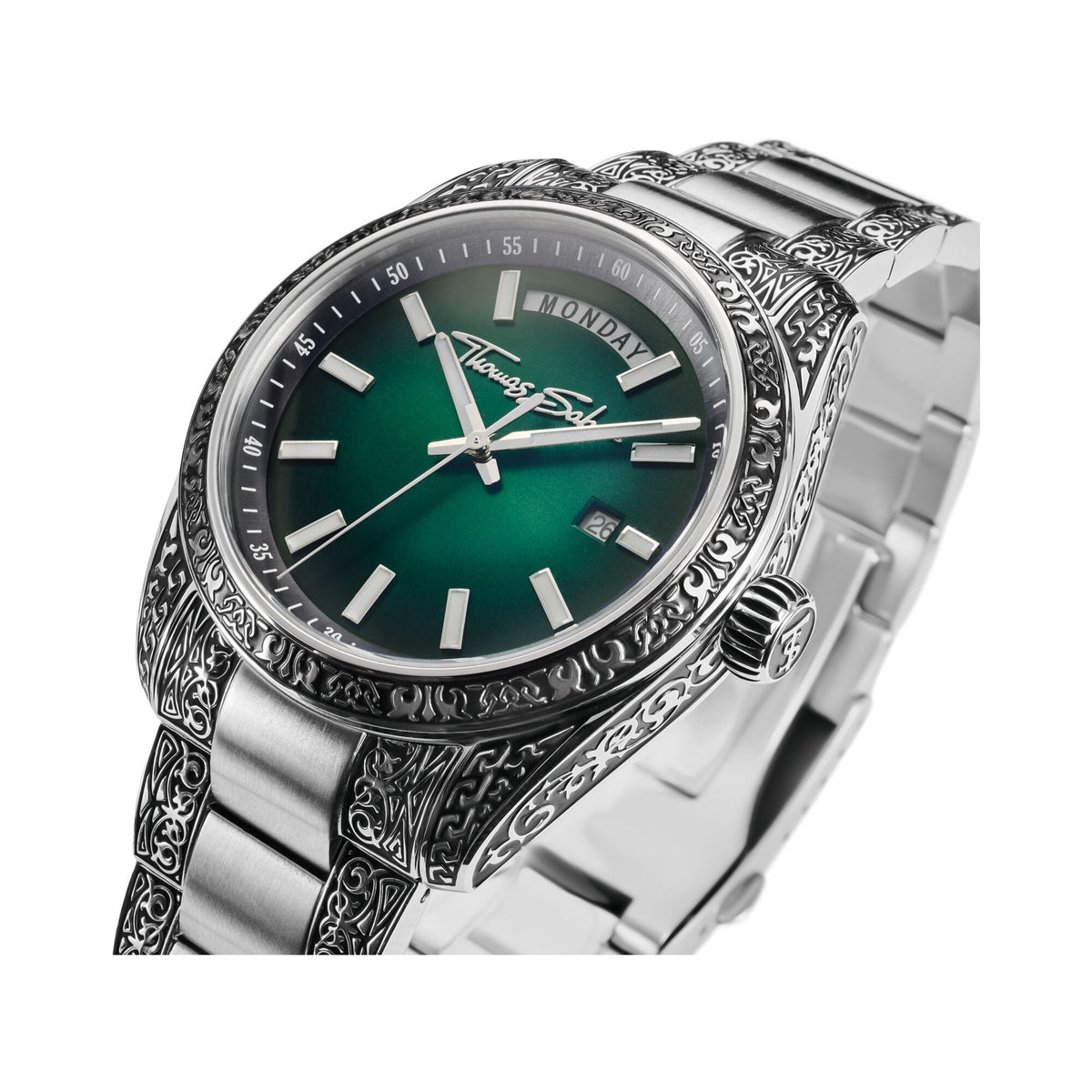 THOMAS SABO Rebel Revive Watch 40mm Green