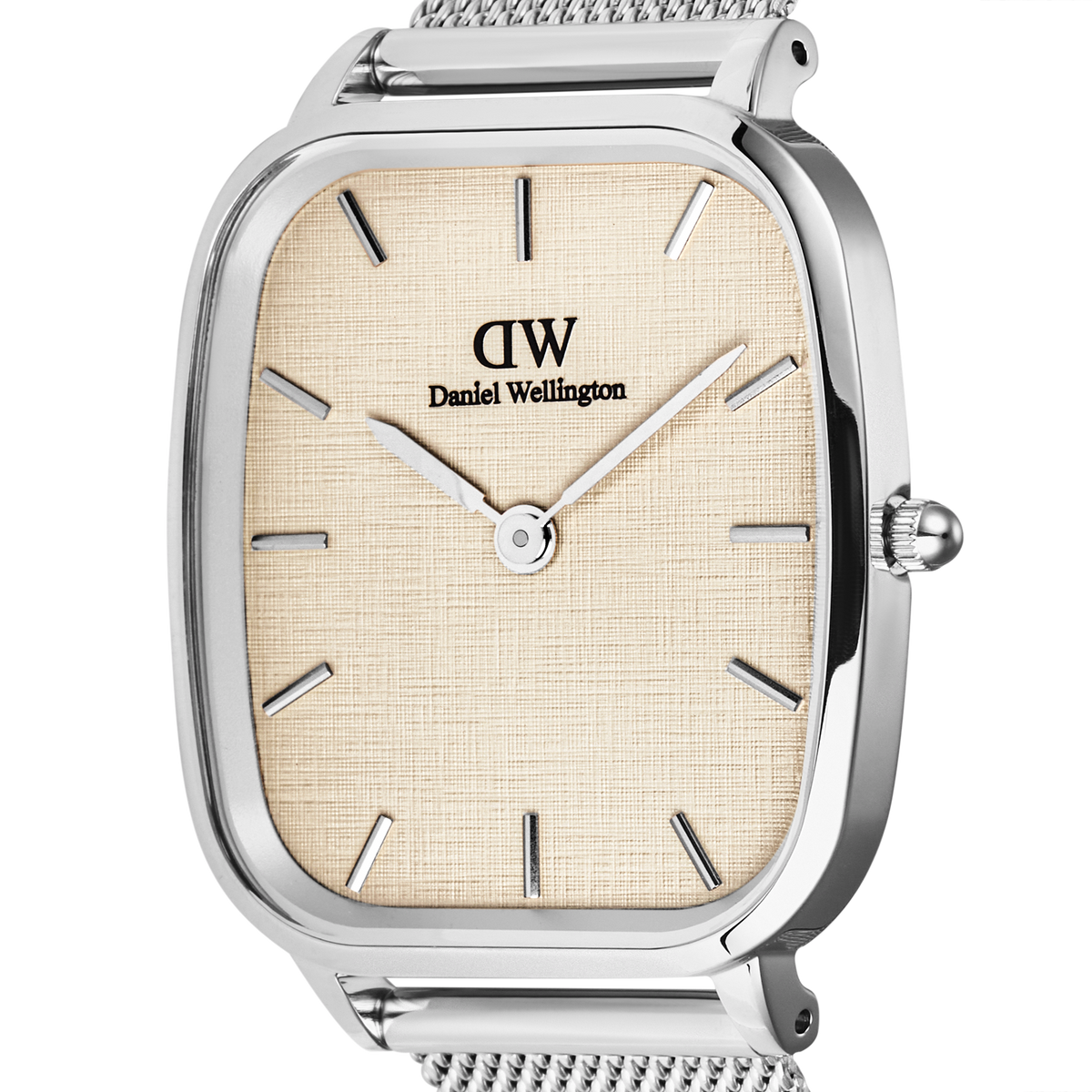 Daniel Wellington Marlon Sterling Linen Watch