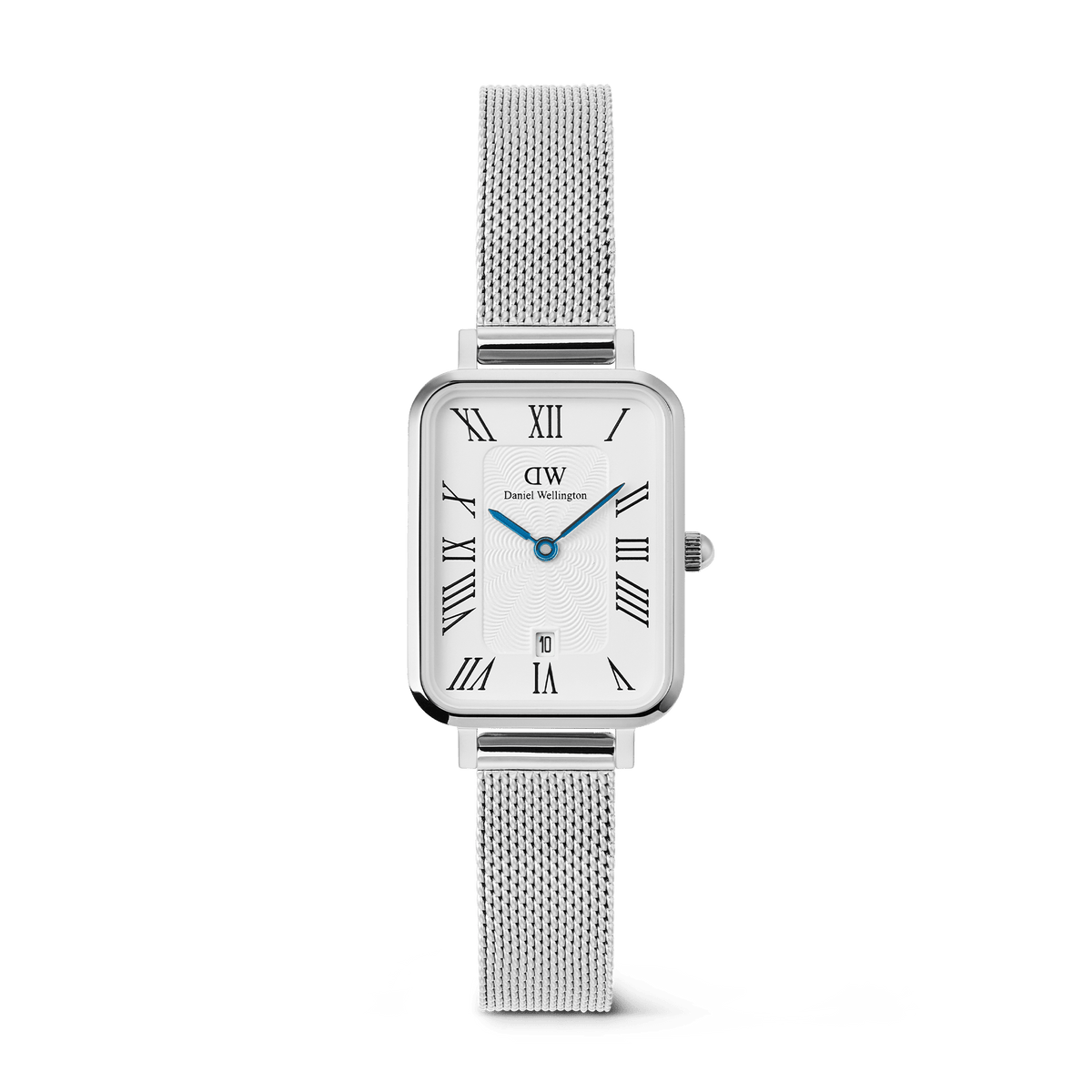 Daniel Wellington Quadro Sterling  Roman Numerals Date
