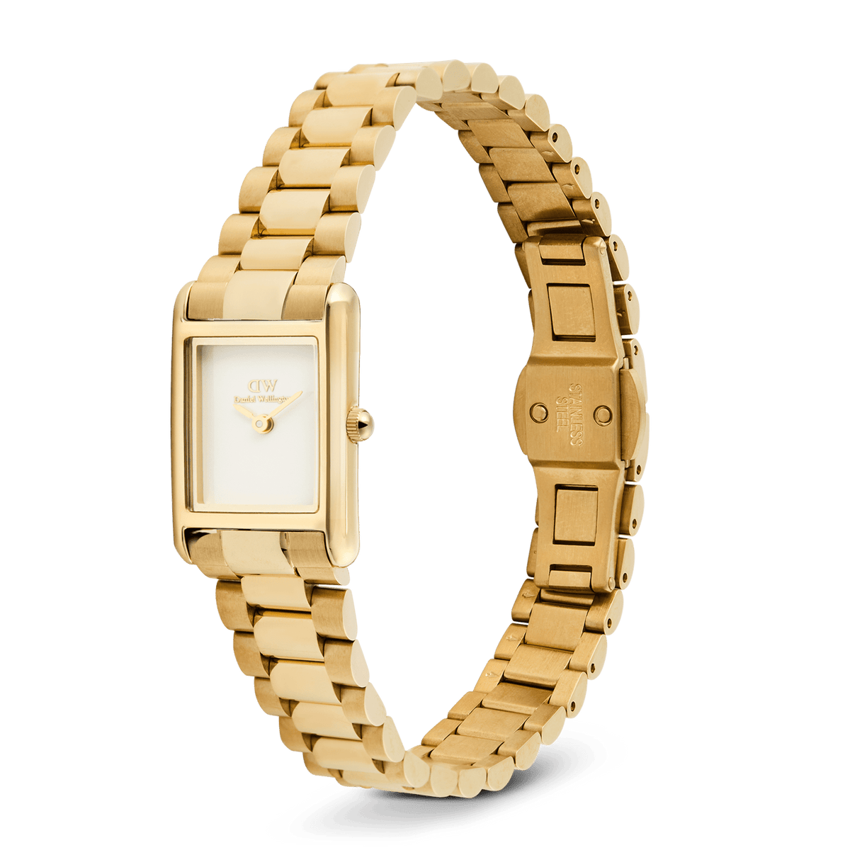 Daniel Wellington Bound Mini 3-Link Gold