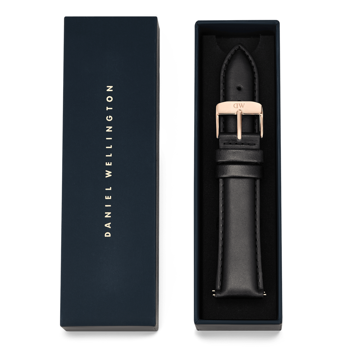 Daniel Wellington Tapered Sheffield Strap Rose Gold