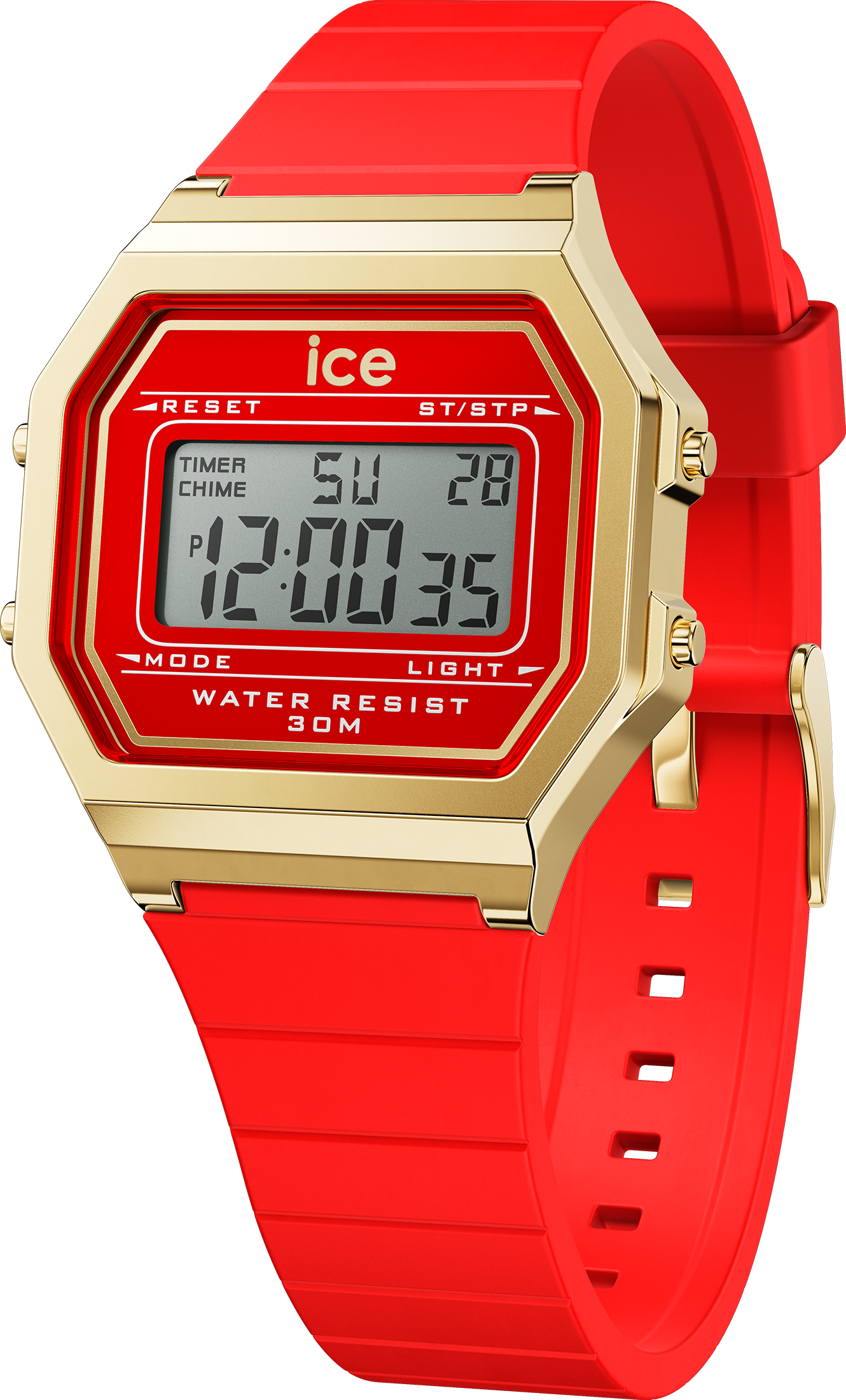 ICE digit retro - Red passion