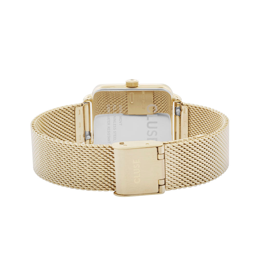 CLUSE La Tetragone Gold Mesh  &  White CW0101207002