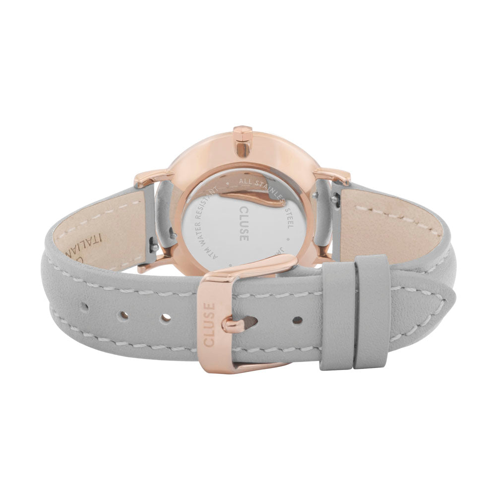 CLUSE Minuit Rose Gold White & Grey CW0101203010