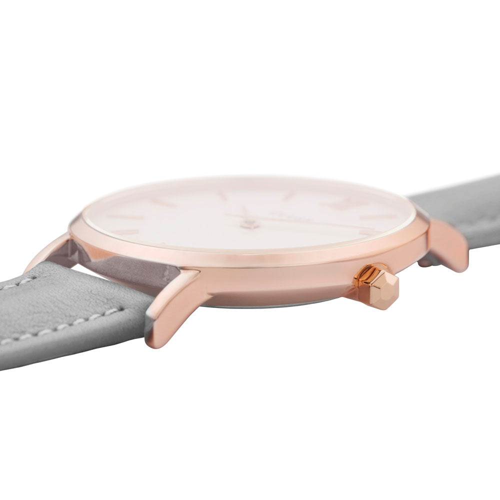 CLUSE Minuit Rose Gold White & Grey CW0101203010